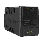 Источник бесперебойного питания ExeGate Power NB-600.LED.AVR.2SH (600VA/360W, LED, AVR, 2*Schuko, батарея 12V 7.2Ah, Black)