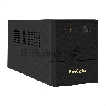 Источник бесперебойного питания ExeGate SpecialPro UNB-1000.LED.AVR.4SH (1000VA/700W, LED, AVR, 4*Schuko, батарея 12V 7.2Ah - 2 шт., металлический корпус, Black)