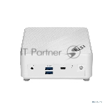 Неттоп MSI Cubi 5 1M-641XRU Core 3 100U (1.2) 8Gb SSD512Gb HDG CR без ОС 2xGbitEth WiFi BT белый (9S6-B0A822-641)