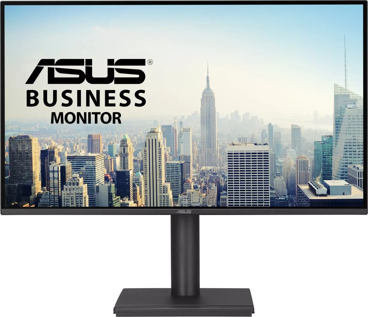 Монитор 27" ASUS BE27AQ IPS 2560x1440, 75 Гц, 5 мс, 16:9, 350 кд/м², HDMI, DisplayPort, встроенные динамики, черный