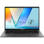 Ноутбук ASUS Vivobook S14 M3407HA/14"/IPS/AMD Ryzen 7 260/16GB/512GB SSD/AMD Radeon Graphics/Windows 11 Pro/серый/1.4kg