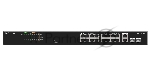 Коммутатор Ruijie Reyee RG-ES118FGS-LP, 16×100 Мбит/с PoE + 2×1 Гбит/с Комбо (RJ45/SFP), неуправляемый