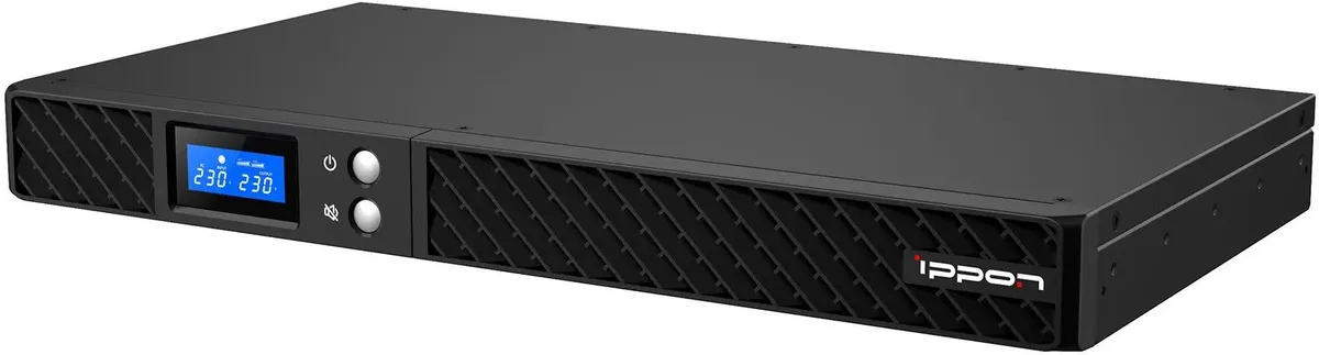 Источник бесперебойного питания Ippon Pacific II 1U 500 / 500 ВА / 450 Вт / 6 x IEC 320 C13