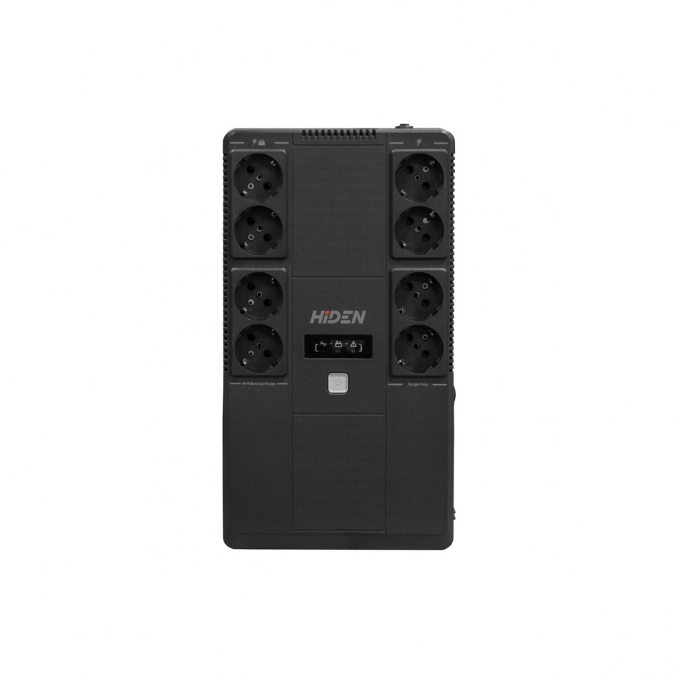 Источник бесперебойного питания HIDEN ULS600EF / 600 ВА / 360 Вт / 8 x CEE 7 (евророзетка)