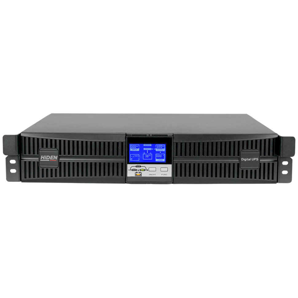 Источник бесперебойного питания HIDEN EXPERT UDC9202H-RT / 2000 ВА / 1800 Вт / 6 x IEC 320 C13