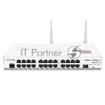 Сетевой коммутатор  Mikrotik CRS125-24G-1S-2HnD-IN Сетевой коммутатор Mikrotik CRS125-24G-1S-2HnD-IN, 24x10/100/1000 Mbit/s Gigabit Ethernet with Auto-MDI/X, 1xSFP