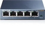Коммутатор TP-Link SOHO TL-SG105 5-port Desktop Gigabit Switch, 5 10/100/1000M RJ45 ports, metal case