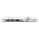 Коммутатор MikroTik CSS326-24G-2S+RM, 24×1 Гбит/с + 2×10 Гбит/с SFP+, управляемый