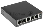 Коммутатор TP-Link SMB TL-SF1005P 5-портовый 10/100 Мбит/с настольный коммутатор с 4 портами PoE