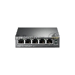 Коммутатор TP-Link SMBTL-SG1005P 5-портовый гигабитный настольный коммутатор с 4 портами PoE SMB 56W