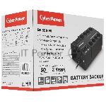 Источник бесперебойного питания CyberPower BS850E NEW/850 ВА/480 Вт/8 х CEE 7 (евророзетка)