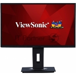 Монитор 23.8" Viewsonic VG2448 Black с поворотом экрана (IPS, LED, 1920x1080, 5 ms, 178°/178°, 250 cd/m, 50M:1, +HDMI, +DisplayPort, +4xUSB, +MM)