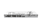 Коммутатор MikroTik CRS326-24G-2S+RM, 24×1 Гбит/с + 2×10 Гбит/с SFP+, управляемый