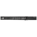 Коммутатор  ECS4510-28T Edge-corE 24 x GE + 2 x 10G SFP+ ports + 1 x expansion slot (for dual 10G SFP+ ports) L2+ Stackable Switch, w/ 1 x RJ45 console port, 1 x USB type A storage port, RPU connector, fan-less design, Stack up to 4 units {3}
