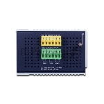 Коммутатор индустриальный PoE IGS-10020HPT для монтажа в DIN-рейку IP30 L2+ SNMP Manageable 8-Port Gigabit POE+(AT) Switch + 2-Port Gigabit SFP Industrial Switch (-40 to 75 C), ERPS Ring Supported, 1588