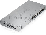 Коммутатор Zyxel GS1008HP, 8×1 Гбит/с (PoE)