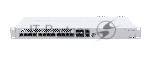 Коммутатор MikroTik CRS312-4C+8XG-RM, 8×10 Гбит/с + 4×10 Гбит/с Combo (SFP+/RJ-45), управляемый