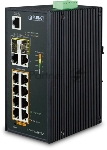 Коммутатор PLANET IGS-4215-8P2T2S, 8×1 Гбит/с PoE + 2×1 Гбит/с + 2×1 Гбит/с SFP, управляемый